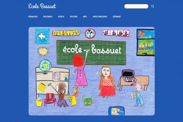 ecolebossuet.com site used Bossuet