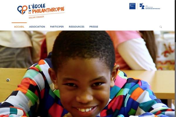 ecoledelaphilanthropie.org site used Ecole_de_la_philanthropie