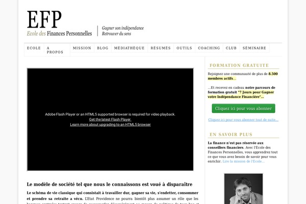 Thesis 1.8.5 theme site design template sample