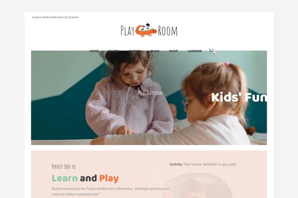 ecolia.com site used Playroom