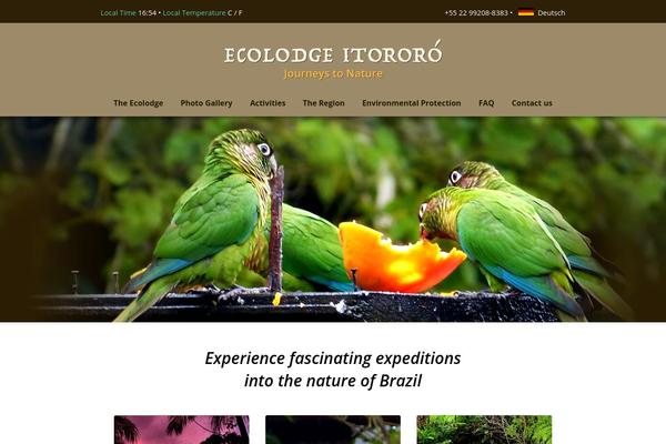 Twenty Fifteen theme site design template sample