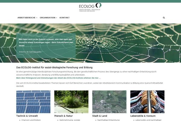 ecolog-institut.de site used Account