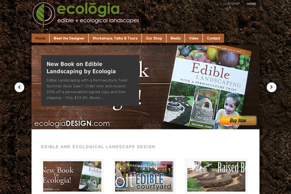 ecologiadesign.com site used Debut