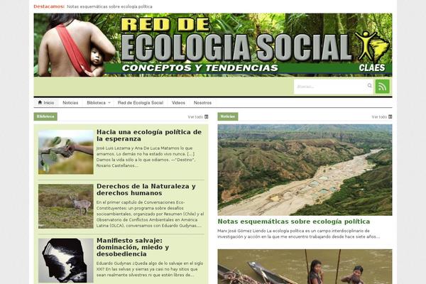ecologiasocial.com site used Patterns