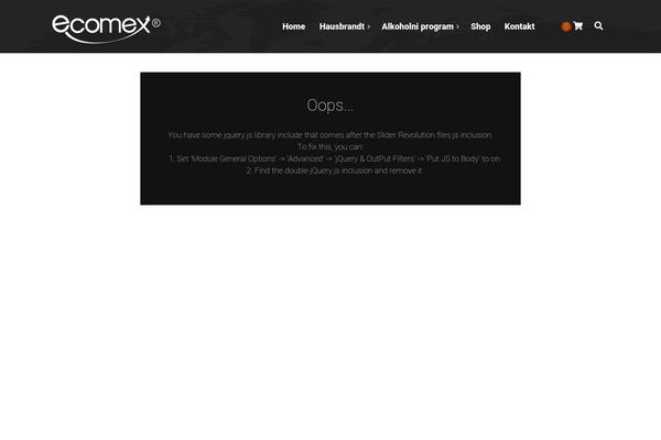 ecomex.rs site used Ecomex