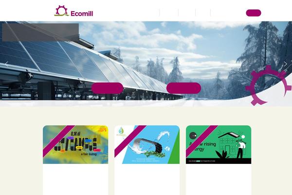 ecomill.it site used Ecomillcrowdfunding
