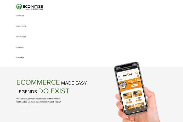 ecomitize.com site used Ecomitize