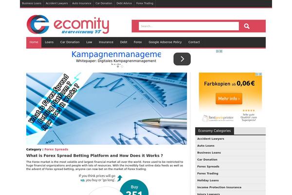ecomity.com site used Ecomity