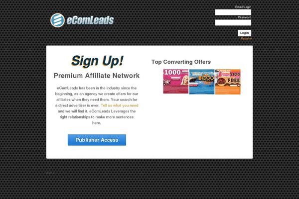 ecomleads.com site used Responsive1
