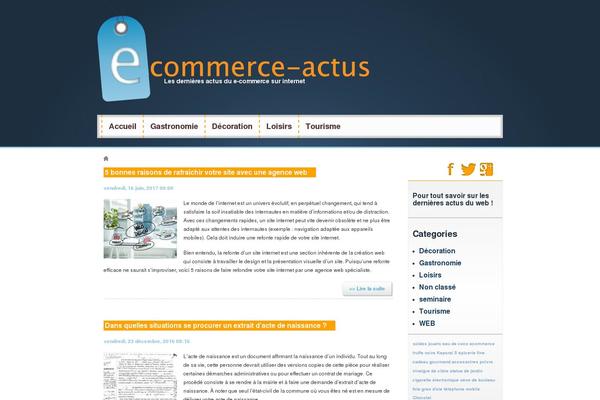 ecommerce-actus.fr site used Gantry