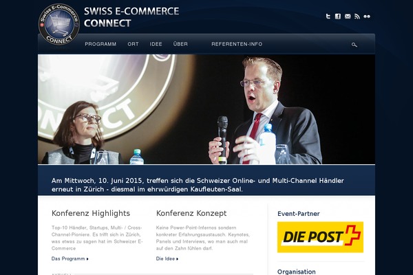 ecommerce-connect.ch site used Awake