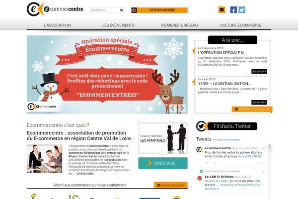 ecommercentre.com site used Wordpress-base