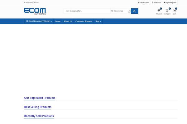 ecomsurgicals.com site used Ecomsurgicals