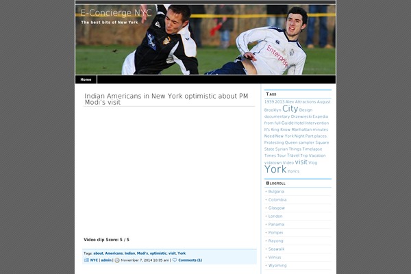 Default theme site design template sample