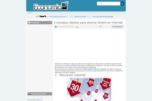 economiaes.com site used Blossom Fashion