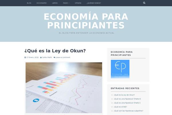 economiaparaprincipiantes.com site used Plane-wpcom