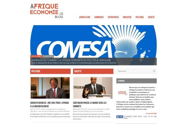 economie-afrique.com site used Economie-afrique