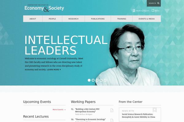 economyandsociety.org site used Cses