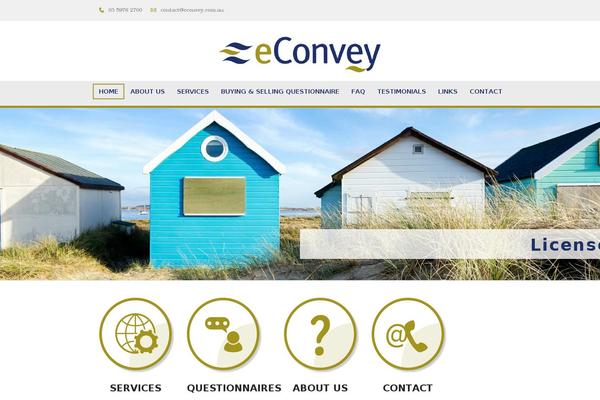 econvey.com.au site used Catalyst
