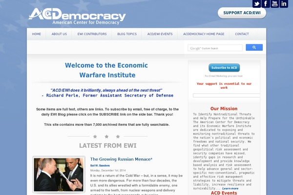 econwarfare.org site used Candidate