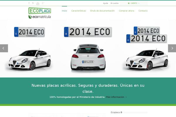 ecoplaca.com site used Saya