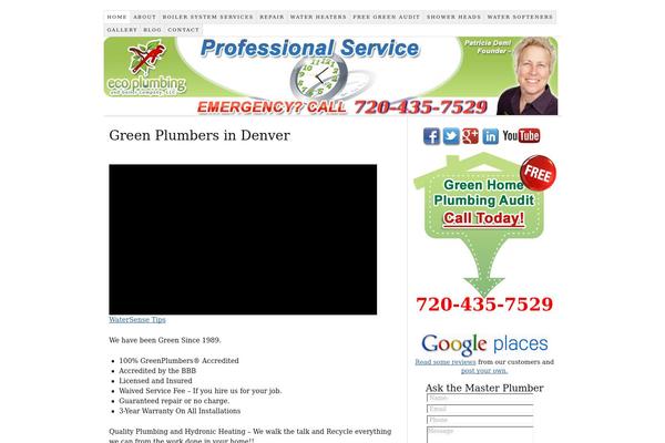 Thesis 1.8 theme site design template sample