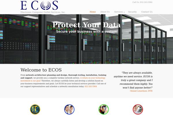 ecos-tx.com site used uDesign