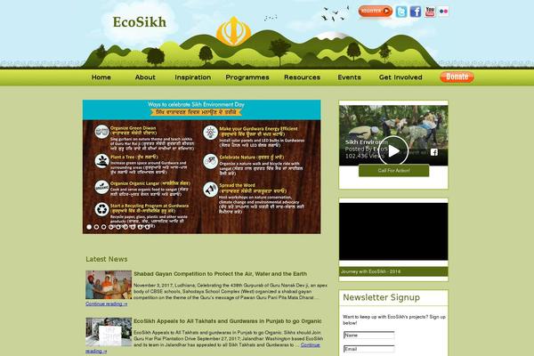 ecosikh.org site used Ecosikh