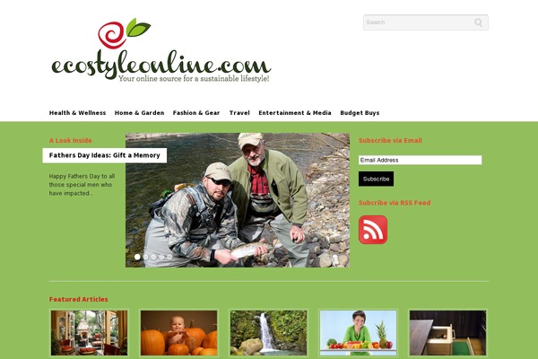 ecostyleonline.com site used Magazine Explorer
