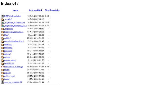 Default theme site design template sample