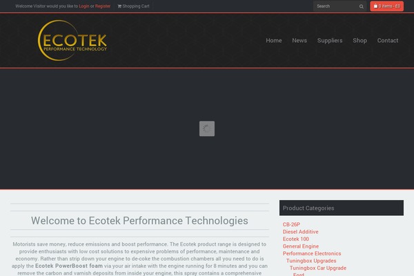 ecotek.eu site used Ecotek