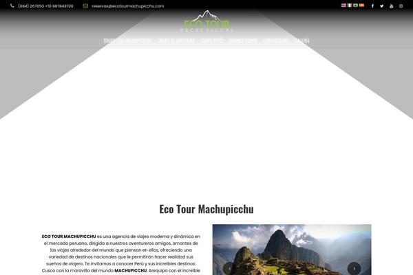 TravelTour theme site design template sample