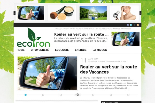 ecotron.fr site used Connect