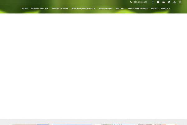 Infinite theme site design template sample