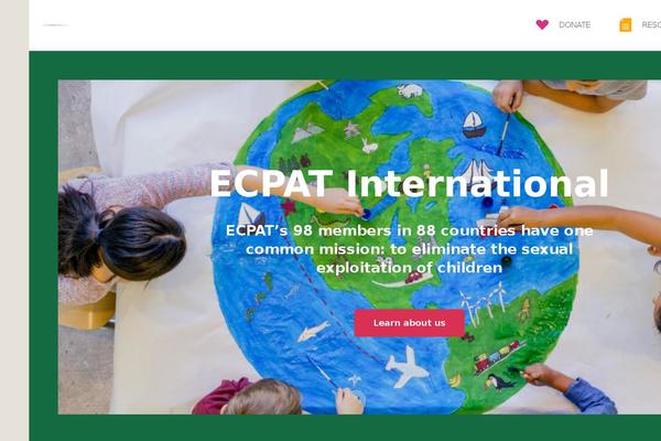 ecpat.net site used Ecpat