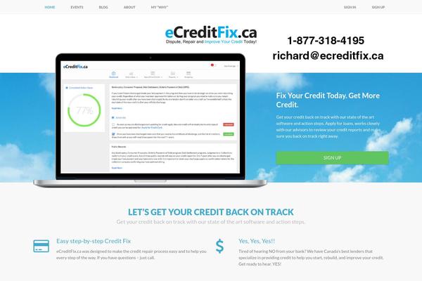 ecreditfix.ca site used Premispecial