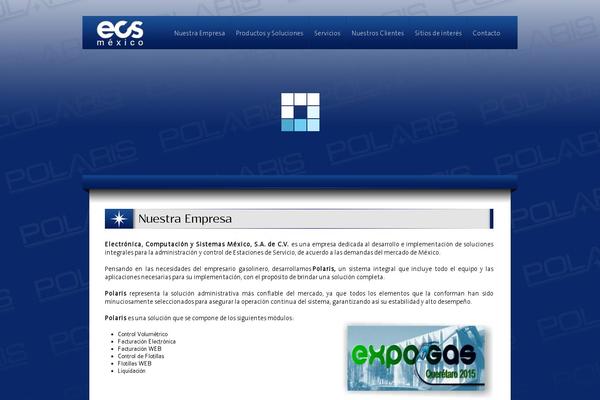 ecsmexico.com site used Ecsmexico