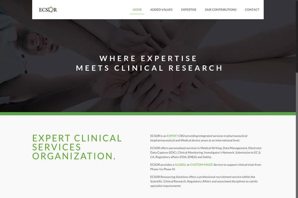 ecsor.com site used BeTheme