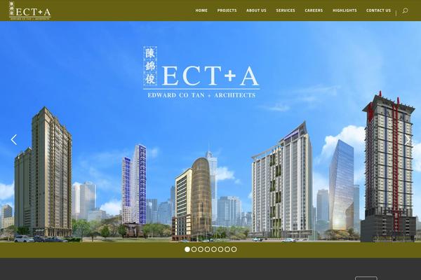 ecta theme websites examples