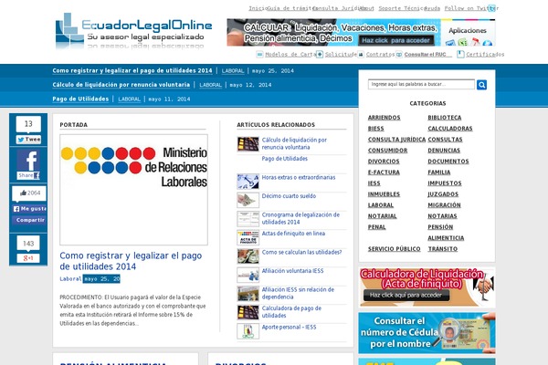 ecuadorlegalonline.com site used Generatepress-es