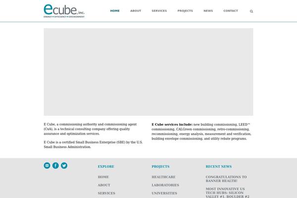 Quince theme site design template sample