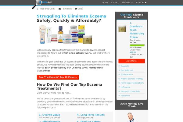 eczema.net site used Store-template-1