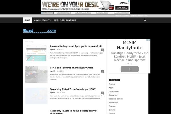 NewsMag theme site design template sample