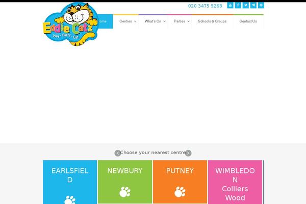 Kidsplanet theme site design template sample