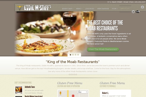 MyCuisine theme site design template sample