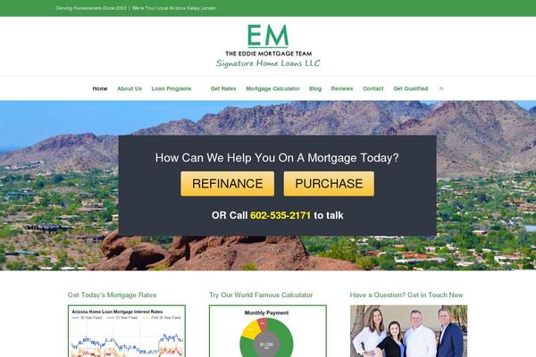 Avada theme site design template sample