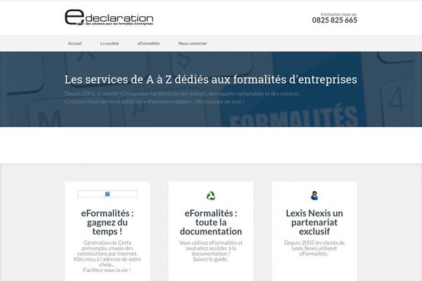 edeclaration.fr site used Lawyeria Lite