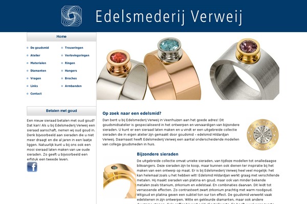 edelsmederij-verweij.nl site used Verweij