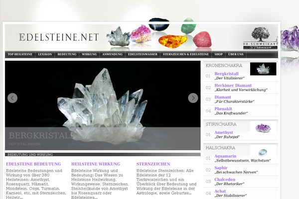edelsteine.net site used Network Theme
