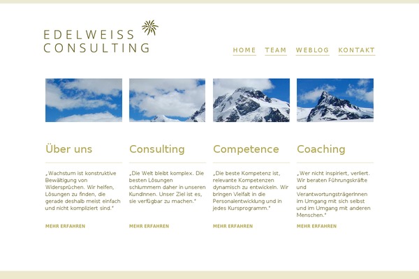 edelweiss-consulting.at site used Edelweiss
